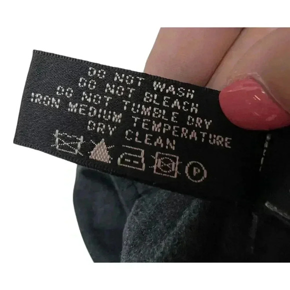 Ralph Lauren Vintage Black Label Dark Gray Women's Pants Size 8 - Picture 11 of 13